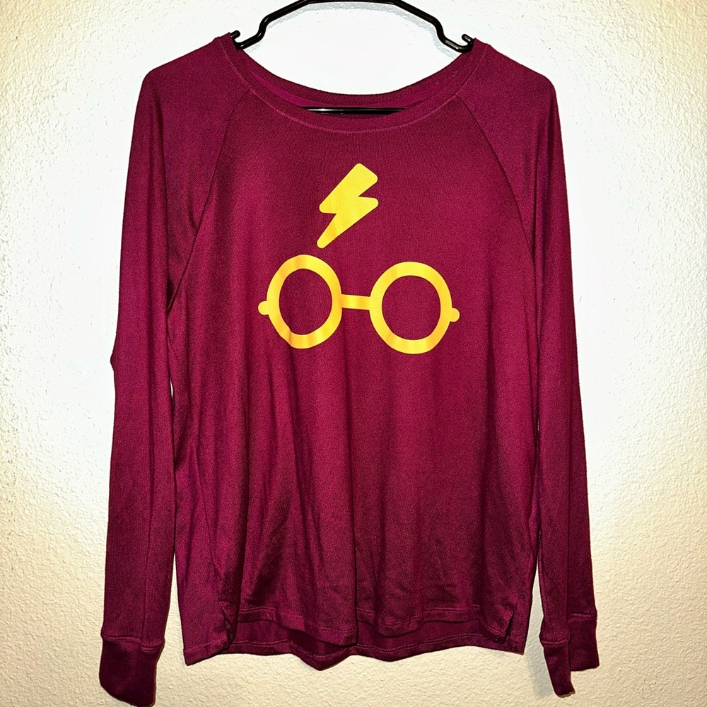 Harry Potter Maroon PJ Shirt & Pants